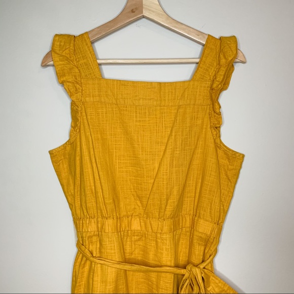 Universal Thread Ruffle Sleeveless Midi Dress - Picture 4 of 7